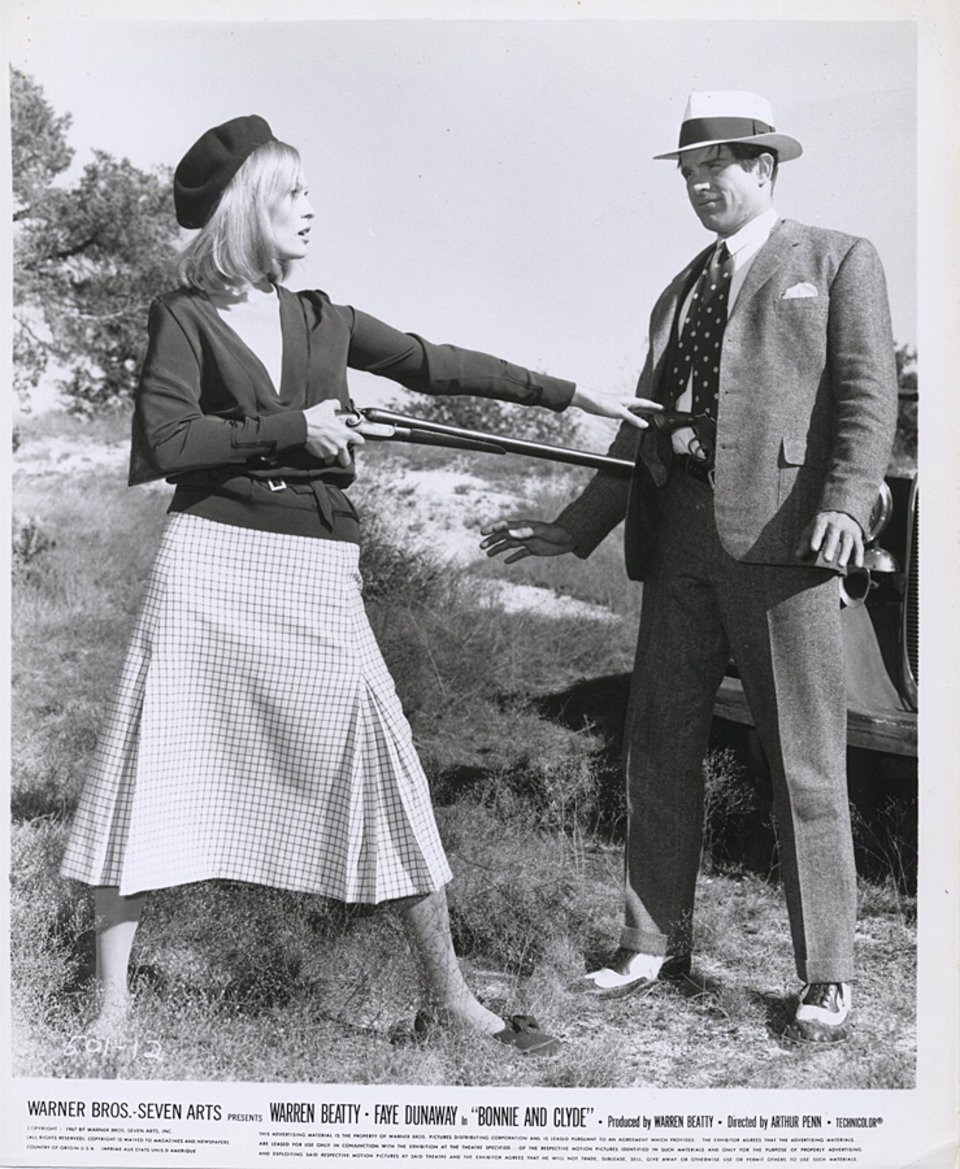 Bonnie and Clyde Original 1967 U.S. Silver Gelatin Single-Weight Photo