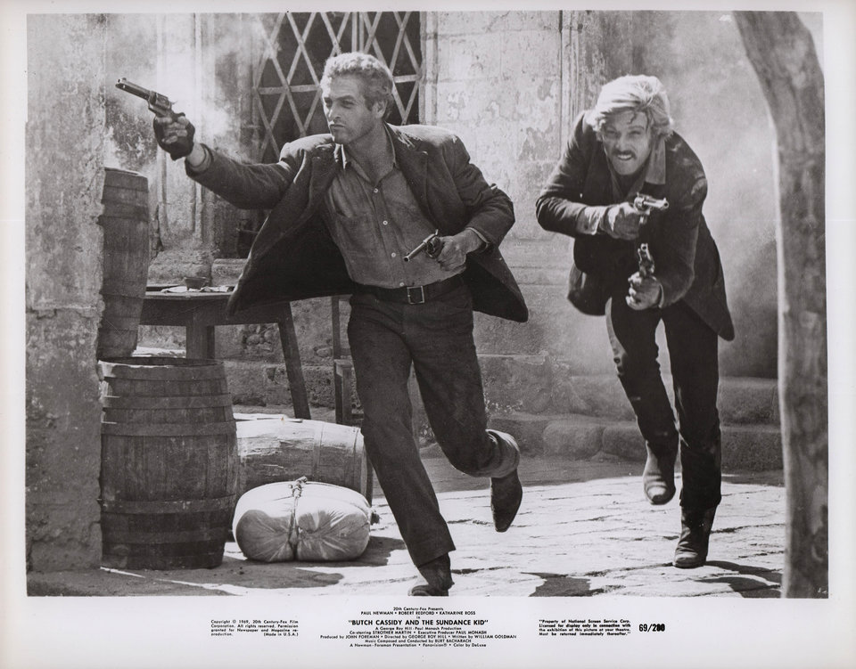 Butch Cassidy and the Sundance Kid Original 1969 U.S. Silver Gelatin Single-Weight Photo