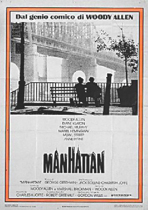 Manhattan Original 1979 Italian Due Foglio Movie Poster