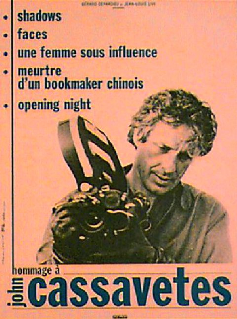 Homage to Cassavetes Original 1980s French Petite Poster