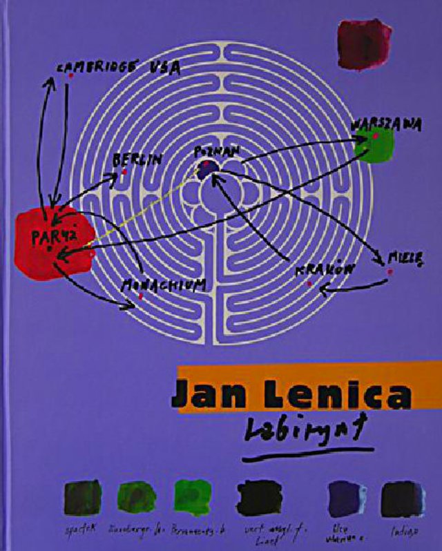 Jan Lenica: Labirynt Original 2002 Polish Book
