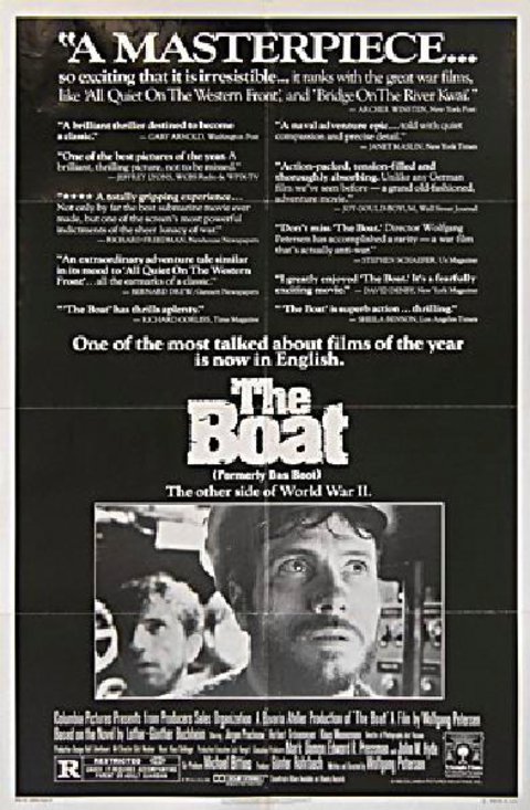 Das Boot Original 1982 U.S. One Sheet Movie Poster