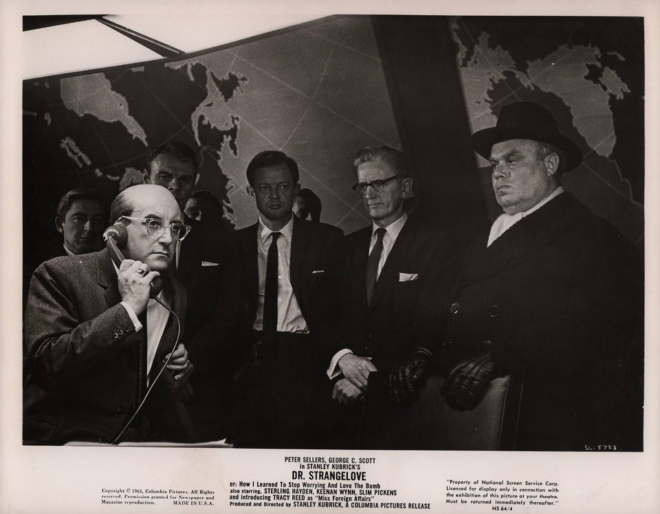 Dr. Strangelove Original 1964 U.S. Silver Gelatin Single-Weight Photo