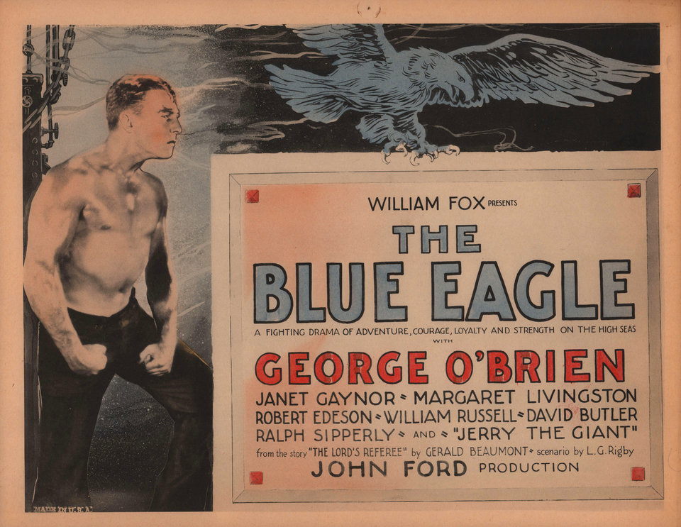 The Blue Eagle Original 1926 U.S. Title Card
