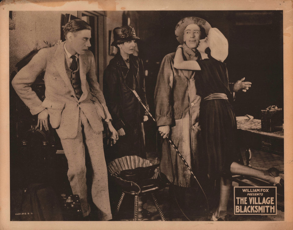 The Village Blacksmith Original 1922 U.S. Scene Card