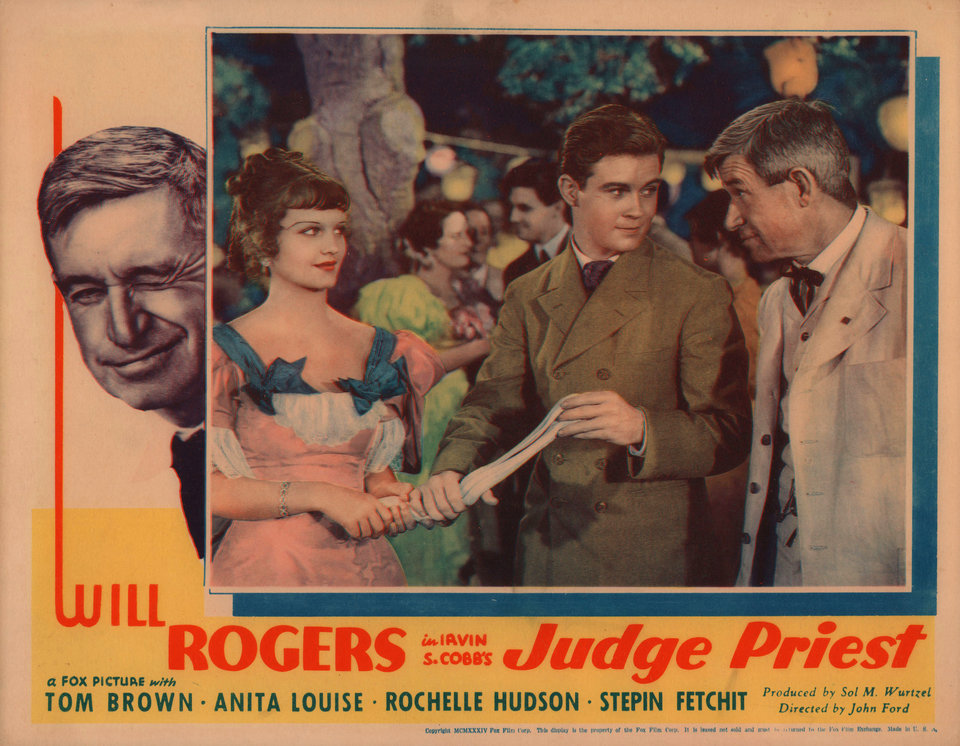 Judge Priest Original 1934 U.S. Scene Card