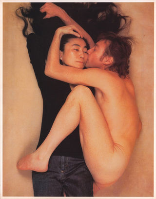 John Lennon & Yoko Ono by Annie Leibovitz Original 1980 U.S. Color Photo Alternate Image