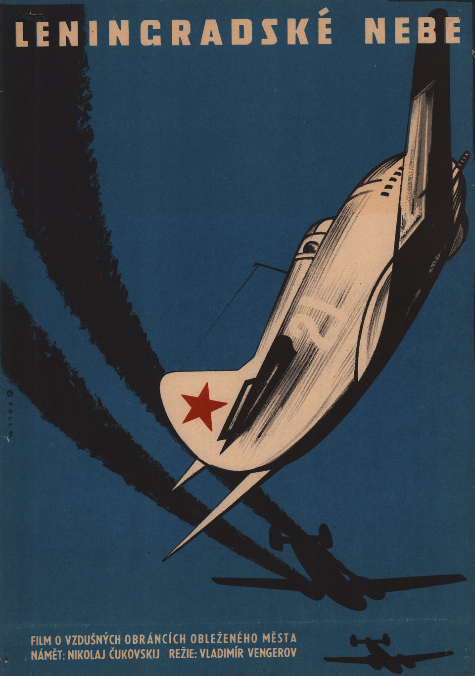 Baltic Skies: Part 1 Original 1961 Czech A3 Movie Poster