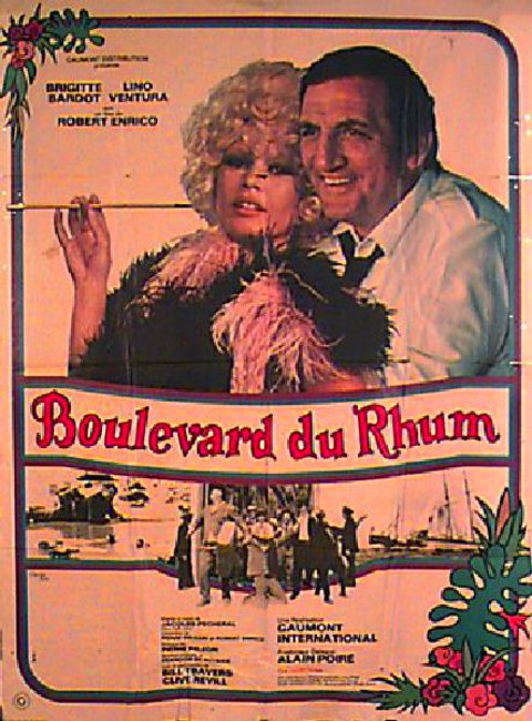 Boulevard du rhum Original 1971 French Grande Movie Poster