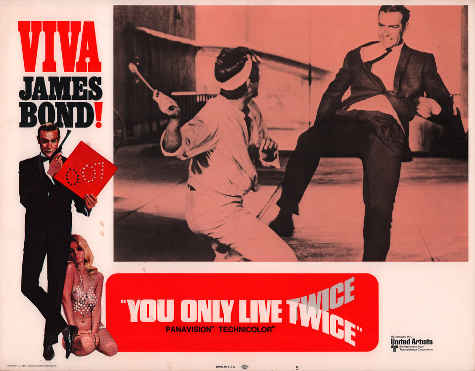 You Only Live Twice Original R1970 U.S. Scene Card