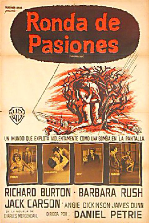 The Bramble Bush Original 1960 Argentine Movie Poster