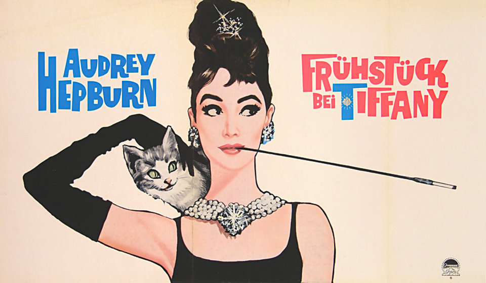 Breakfast at Tiffany's Original 1961 German A3 Movie Poster