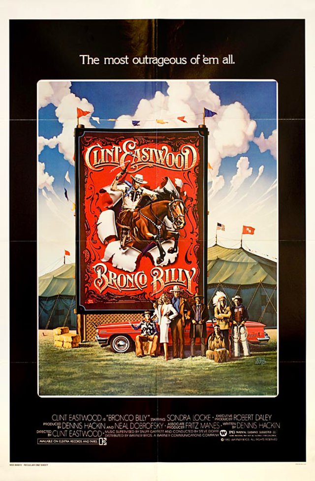 Bronco Billy Original 1980 U.S. One Sheet Movie Poster