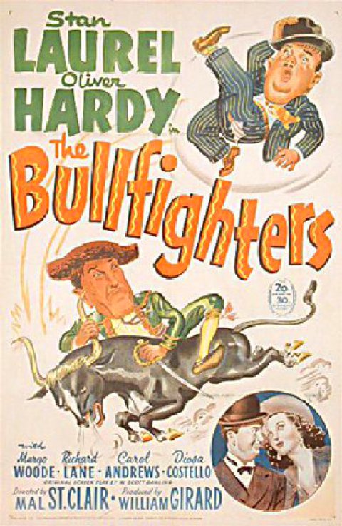 The Bullfighters Original 1945 U.S. One Sheet Movie Poster