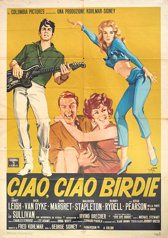 Bye Bye Birdie 1963 Italian Due Fogli Poster - Posteritati Movie Poster ...