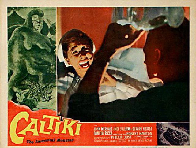 Caltiki, the Immortal Monster Original 1960 U.S. Scene Card