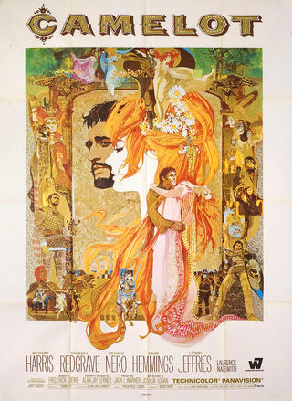 Camelot Original 1967 French Grande Movie Poster