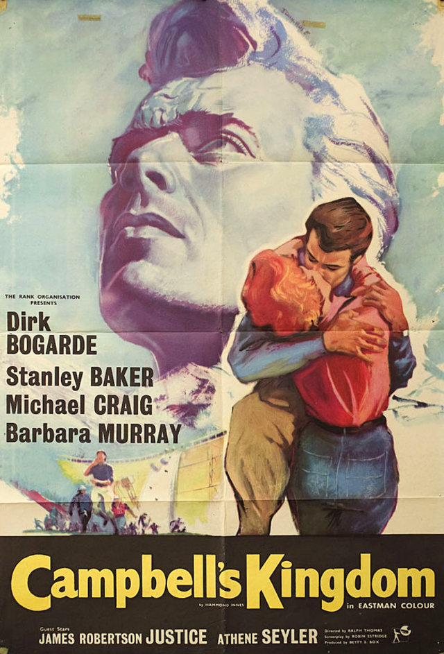 Campbell's Kingdom Original 1957 British One Sheet Movie Poster