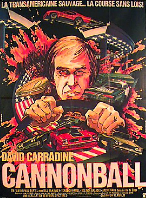 Cannonball! Original 1976 French Grande Movie Poster