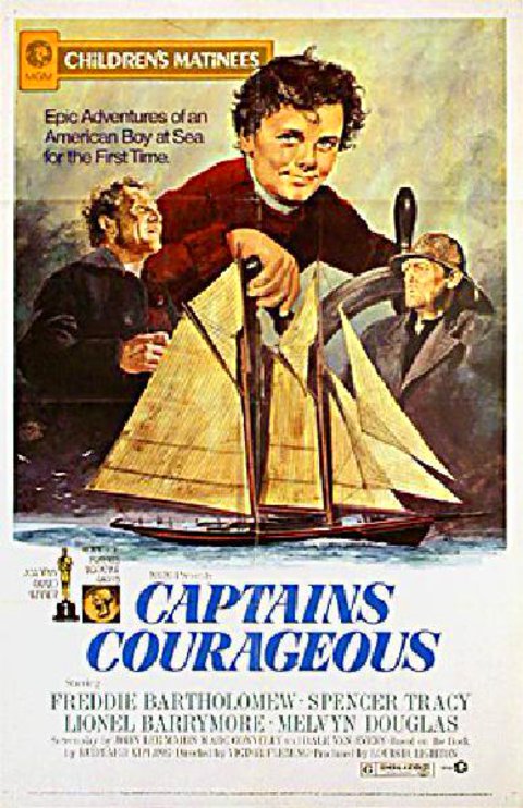 Captains Courageous Original R1973 U.S. One Sheet Movie Poster