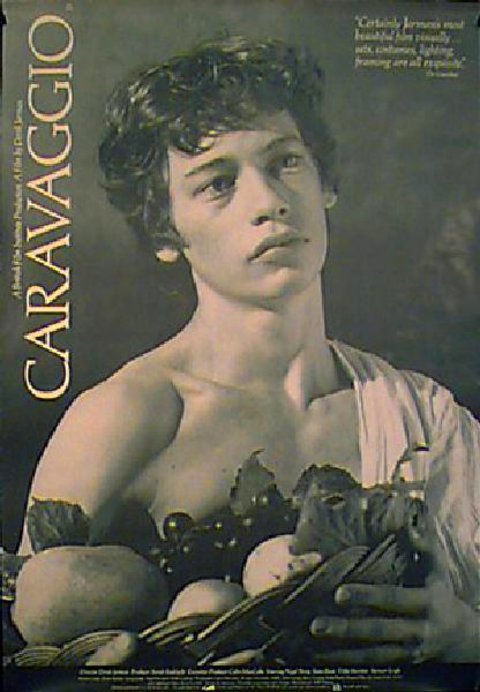 Caravaggio Original 1986 British Bus Stop Movie Poster