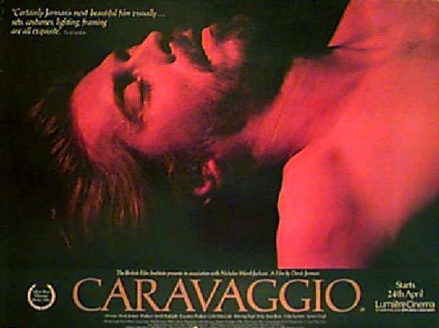 Caravaggio Original 1986 British Quad Movie Poster