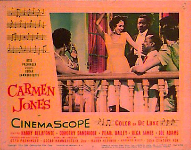 Carmen Jones Original 1954 U.S. Scene Card