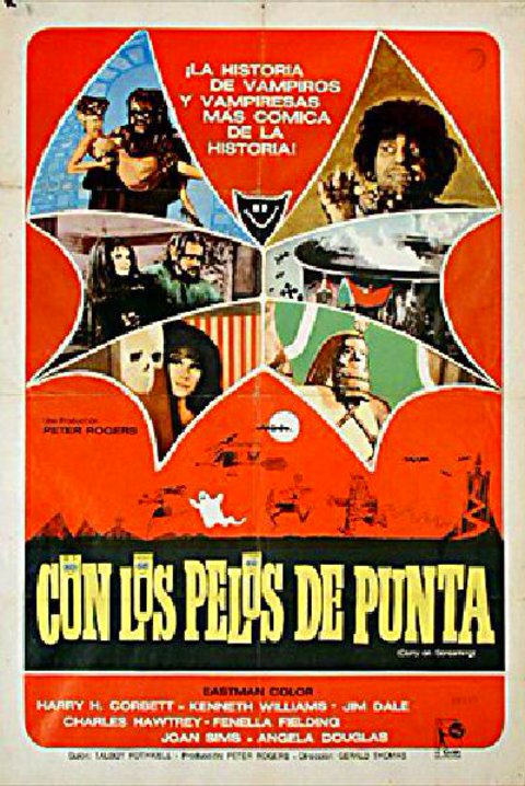 Carry on Screaming! Original 1966 Argentine Movie Poster