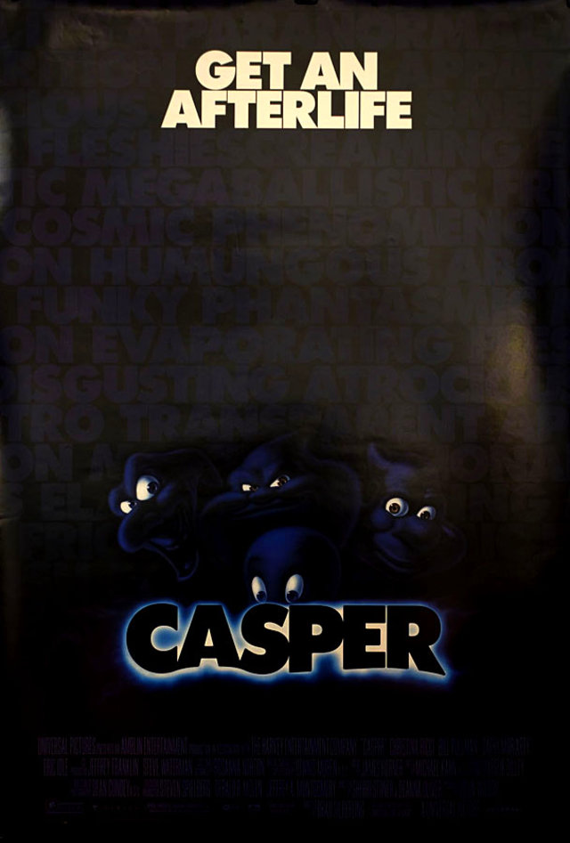 Casper Original 1995 U.S. One Sheet Movie Poster - Posteritati Movie