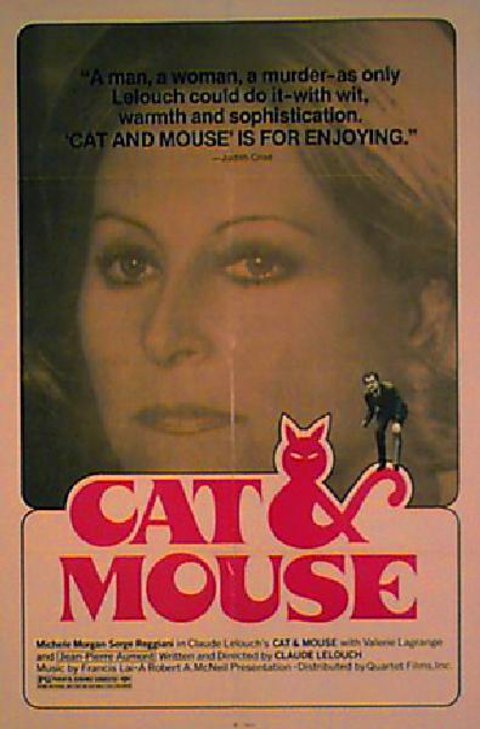 Cat and Mouse Original 1975 U.S. One Sheet Movie Poster