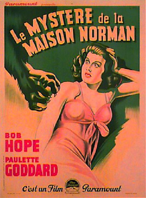 The Cat and the Canary Original 1939 French Moyenne Movie Poster