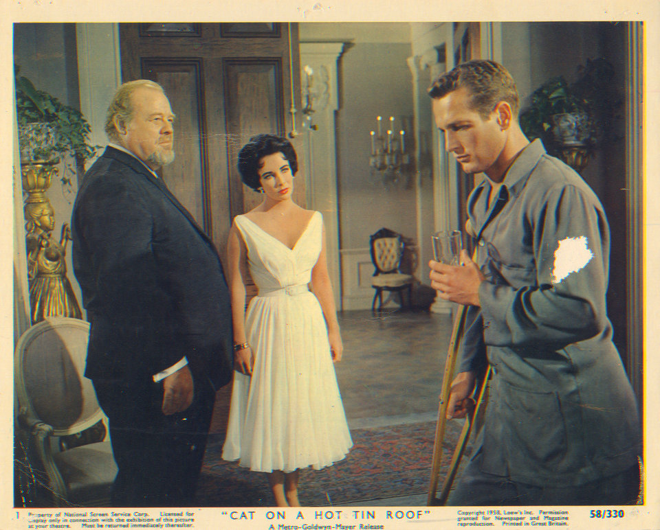 Cat on a Hot Tin Roof Original 1958 U.S. Color Photo