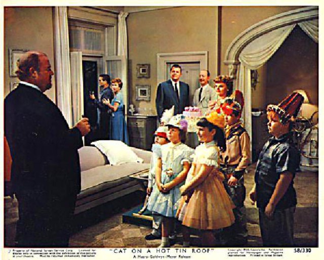 Cat on a Hot Tin Roof Original 1958 U.S. Color Photo