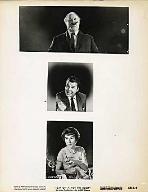 Cat on a Hot Tin Roof Original 1958 U.S. Silver Gelatin Single-Weight Photo