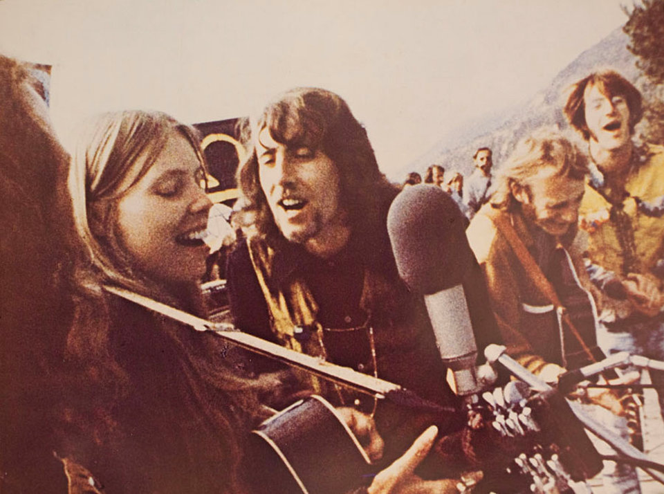 Celebration at Big Sur Original 1975 U.S. Scene Card