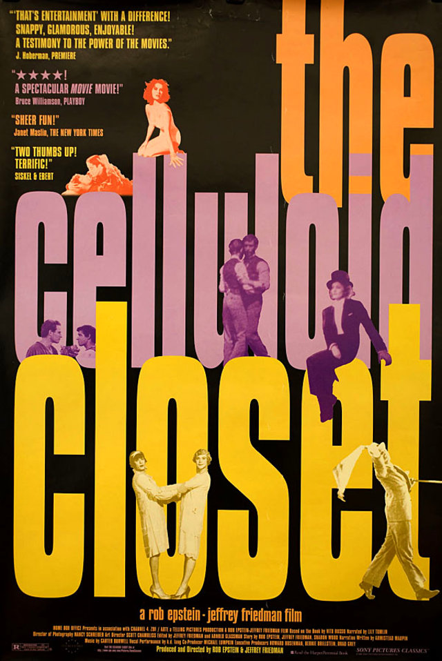 The Celluloid Closet Original 1996 U.S. One Sheet Movie Poster