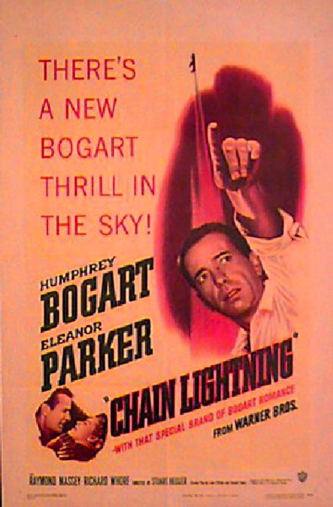 Chain Lightning Original 1949 U.S. One Sheet Movie Poster
