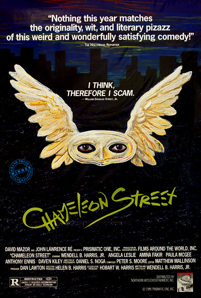 Chameleon Street Original 1991 U.S. One Sheet Movie Poster