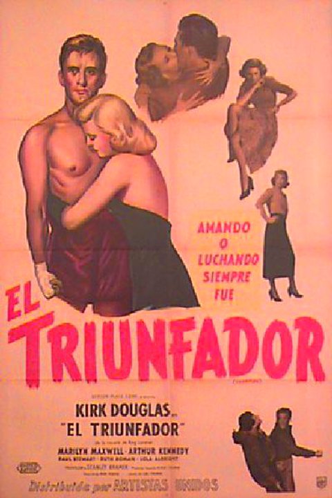 Champion Original 1949 Argentine Movie Poster