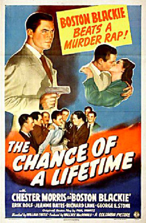 The Chance of a Lifetime Original 1943 U.S. One Sheet Movie Poster