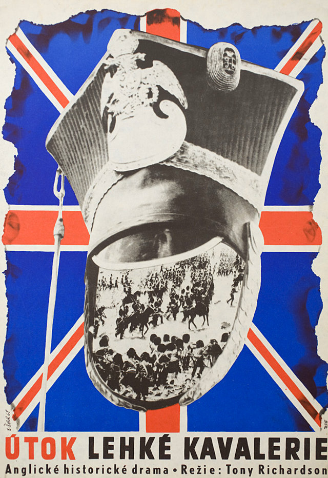 The Charge of the Light Brigade Original 1969 Czech A3 Movie Poster