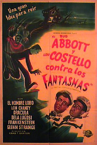 thumbnail image 2 of Abbott & Costello Meet Frankenstein Fridge Magnet – Classic Movie Poster Art 2 of 6