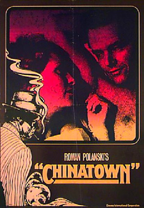 Chinatown Original 1974 German A1 Movie Poster