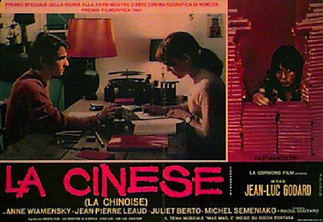 La Chinoise Original 1967 Italian Fotobusta Movie Poster