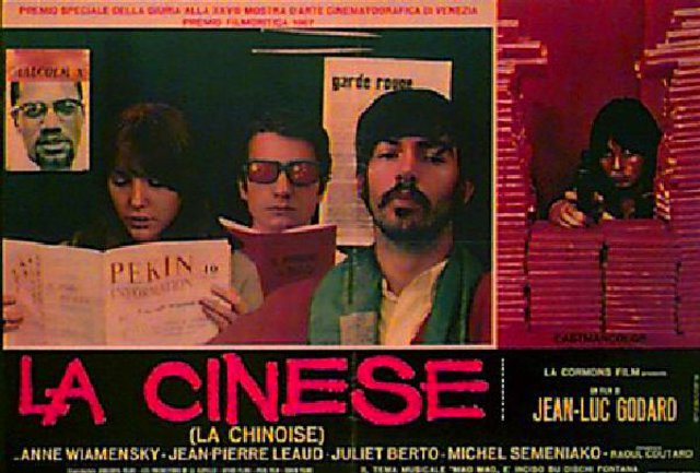 La Chinoise Original 1967 Italian Fotobusta Movie Poster