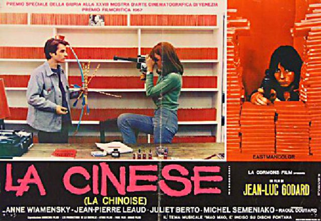La Chinoise Original 1967 Italian Fotobusta Movie Poster