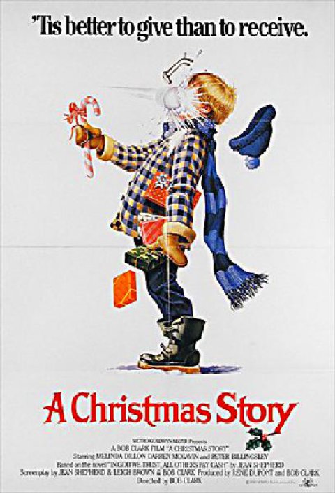 A Christmas Story Original 1983 U.S. One Sheet Movie Poster