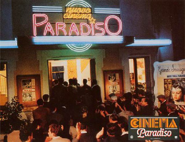 Cinema Paradiso Original 1988 French Scene Card
