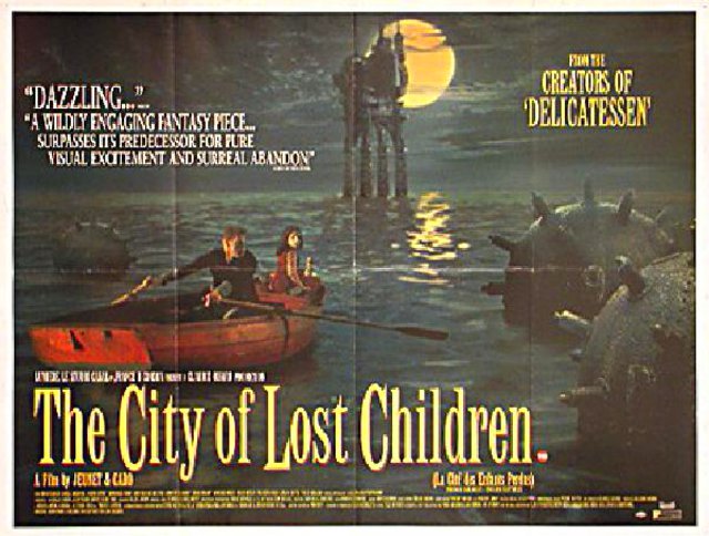 The City of Lost Children Original 1995 British Quad Movie Poster