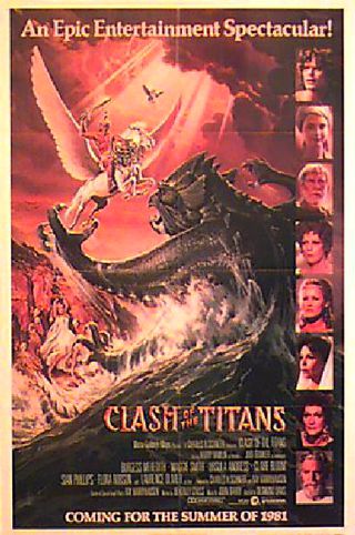 clash of the titans movie poster